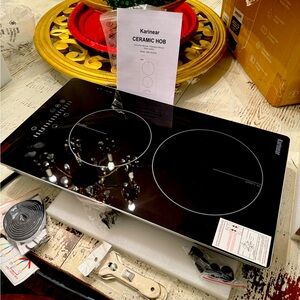 Karinear 2 Burner Electric Cooktop